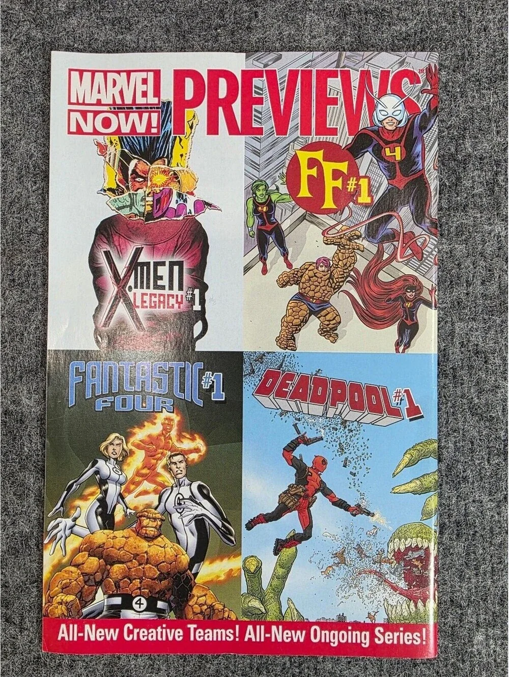 Marvel NOW! Previews Comic #111 Captain America Black Costume Promo